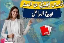 تأسيس اللغة الانجليزية من الصفر لجميع المراحل