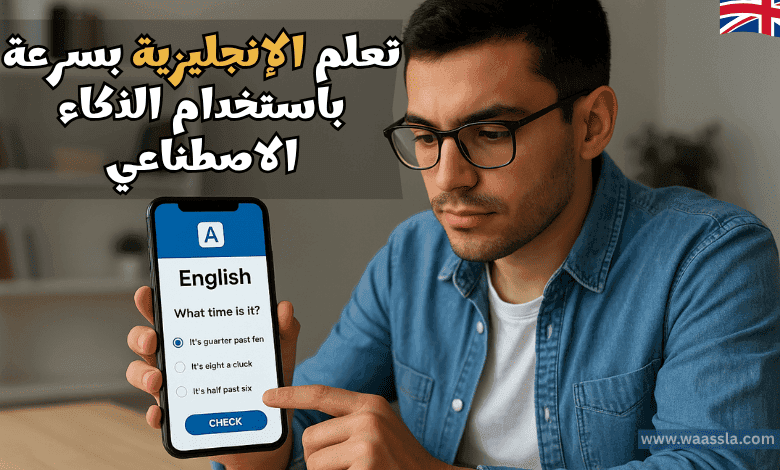 كيف تتعلم اللغة الإنجليزية بسرعة باستخدام الذكاء الاصطناعي