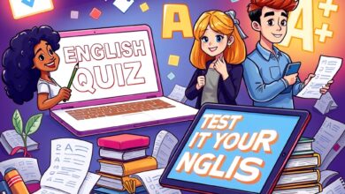 أسئلة تقييم مستوى اللغة الإنجليزية الجامعي
