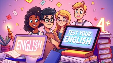 اختبار قواعد اللغة الانجليزية للمحترفين